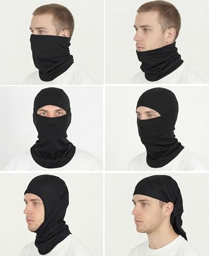 BOCOMAL FR Balaclava with Face Mask Flame Resistant 5.5oz Lightweight 100%C