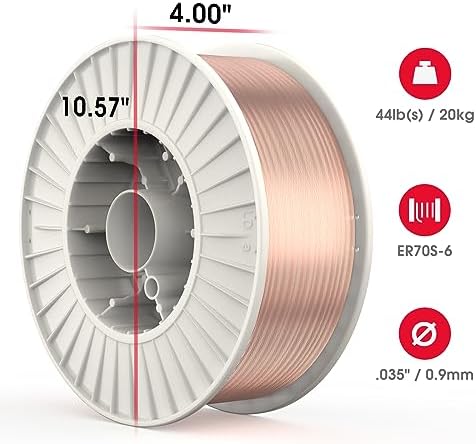 YESWELDER MIG Welding Wire, Carbon Steel MIG Solid Wire ER70S-6
