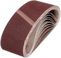 HARFINGTON 4 x 24 Inch Sanding Belts, 10 Pcs 150 Grits Aluminum Oxide
