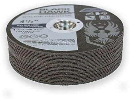 BHA 4.5" x.040 x7/8" Cut-Off Wheels for Metal & Stainless - 25 Pack