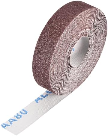 Sandpaper Roll 1Inch 26FT 80Grit Aluminum Oxide Emery Cloth Roll