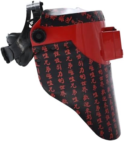 WoahBros Flip-Up Welding Helmet | Sugar Scoop Welding Hood | Fits 2x4 Cheater Lens (Not Included) | Art of War