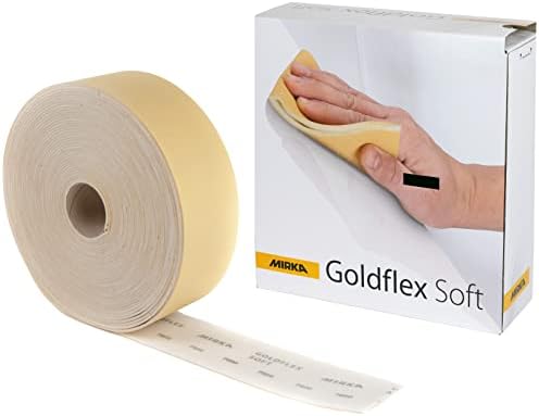 Mirka - abrasives - Goldflex Soft Hand Sanding Sheets 4.5 x 5 inch