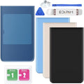 Back Cover Glass for Google Pixel 8 Pro GC3VE G1MNW (Lower Black)