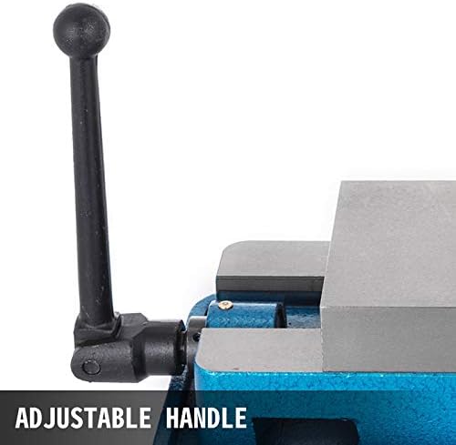 VEVOR 3 Inch Heavy Duty Milling Vise Bench Clamp Vise High Precision Clamping Vise 3 Inch Jaw Width with 360 Degree Swiveling Base CNC Vise