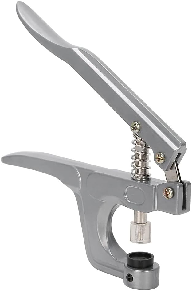 Rivet Press, No Disassembly Required Durable Lightweight and Portable Aluminum Material Snap Installation Tool for Leather Crafting for Sewing Clothing