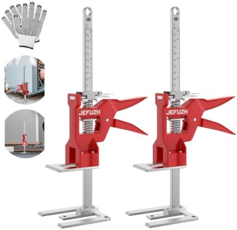 Labor Saving Arm Jack 2 Pack Height Adjustment Hand Jack 440LB Capacity
