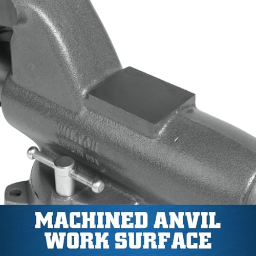 Wilton Pipe & Bench Vise, 6" Jaw Width, 9" Max Jaw Opening, 6-5/8" Throat (Model C-3)