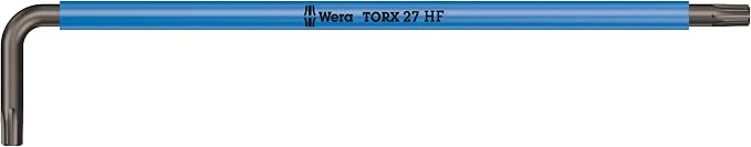 Wera 05024470001 967/9 TX XL MULTICOLOUR HF 1 L-KEY SET WITH HOLDING FUNCTION, LONG, 9 PIECES