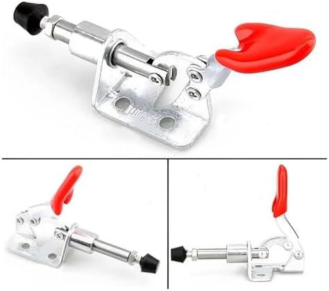 Toggle Clamp 4-piece Push-pull Type Woodworking Clamp Set, Pneumatic Quick-release Clamping Device (GH-301AM)