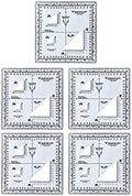 Ironheart Military Protractor Accurately Cut for Land Navigation - 5 Pack
