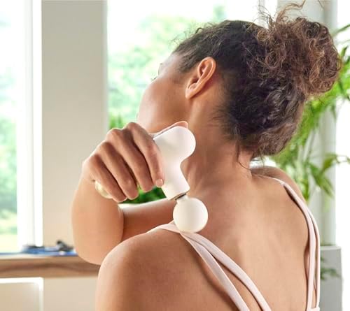 Sharper Image Powerboost Mini Deep Tissue Massage Gun, Powerful & Compact