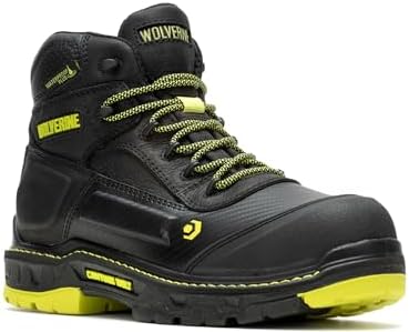 Wolverine Men's Overpass Composite Toe Waterproof Work Boots
