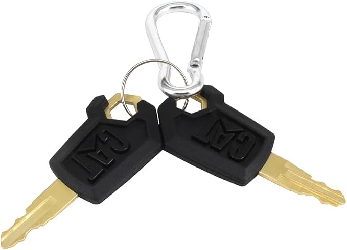 Cat Keys Cat Keys for Caterpillar Heavy Equipment 2 Packs