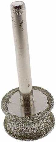 ILOVETOOL Diamond Mounted Point 25mm CONCAVE Cylinder Head Jade Carving Tools