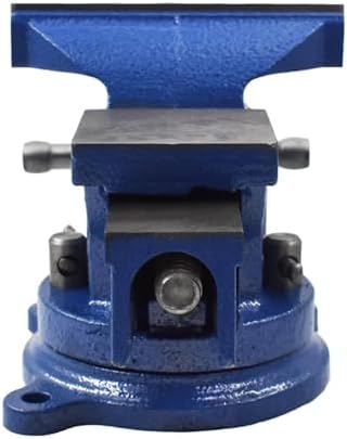 6 Inch Heavy Duty Work Bench Vise, with 360 Degree Rotating Base