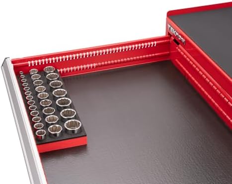 TEKTON 1/2 Inch Drive 12-Point Socket Set, 29-Piece | SHD92805 | Shallow, 10 - 38 mm, Foam Organizer