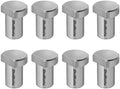 DuBois 51058-P2 Stainless Steel Bench Dogs | Woodworking Clamp for 3/4" (19mm) Workbench Dog Hole Stoppers, 8 PK