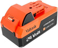VOLTASK 24V 4.0AH Lithium-Ion Battery Replacement for Cordless Snow Shovel and Cordless Snow Blower