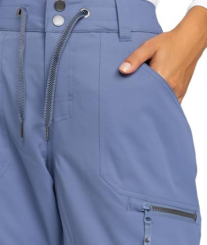 Roxy Women's Nadia Ski Pant – 10K Waterproof, Insulated, PFAS-Free, Adjustable Waist & Snow Gaiters