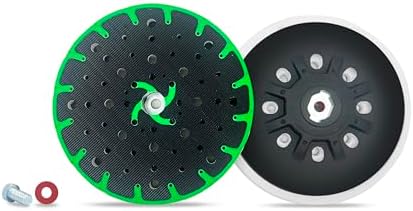 Upgraded 202460 6-Inch(150mm) Hard Sanding Pad, 48-Hole, M8 Thread, Compatible with Festool ETS 150/3 EQ, ETS EC 150/5 EQ, ETS EC 150/3 EQ, ETS 150/5 EQ Sander Models, 1 Pack