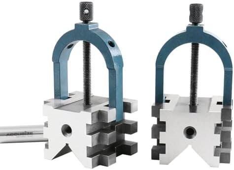 Accusize Multi-Use V-Block Clamp Set, 2-3/8" x 2-3/4" x 2", 0303-0219
