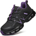 Hogent Steel Toe Shoes for Men Women - Non Slip & Lightweight Work Shoes