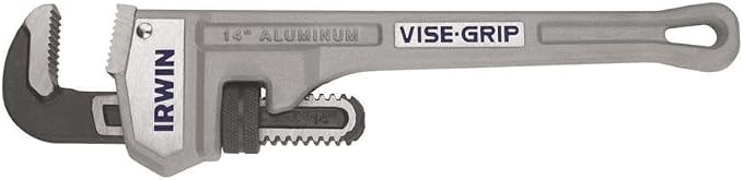 IRWIN VISE-GRIP Aluminum Pipe Wrench, SAE, 14-Inch (2074114)