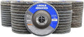 50 Pack Flap Discs 40 Grit 4.5" x 7/8" Sanding Wheels