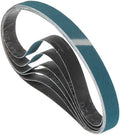 6 Pcs Sanding Belts 2 x 36 Inch 120 Grit Zirconia