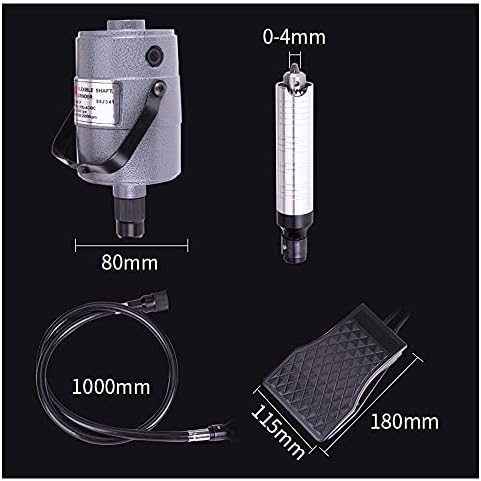 Flex Shaft Grinder Carver Rotary Tool Hanging Carving Multi-function Metalworking Tools, Foot Pedal Control, 30pcs, for carving, buffing, drilling, polishing, sanding, cutting, cleaning
