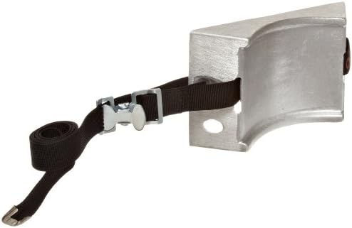 Talboys 715 Aluminum Cylinder Wall Bracket with Strap, 1.875" Length x 8.125" Width x 4.625" Height