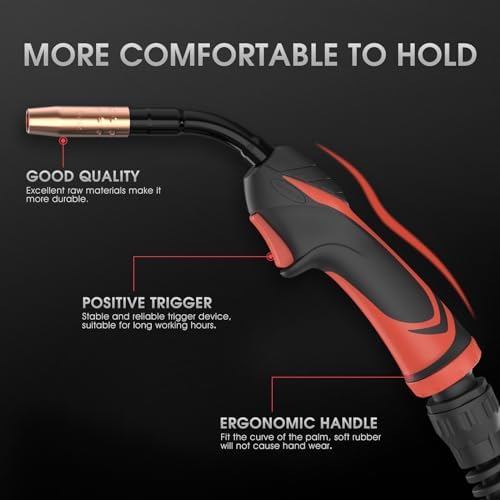 YESWELDER Flexible MIG Welding Gun 100A 10 ft (3m)