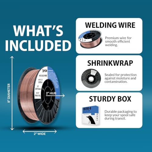 PGN ER70S-6 .030" (4 Pack) Solid MIG Welding Wire - 10lb Spool