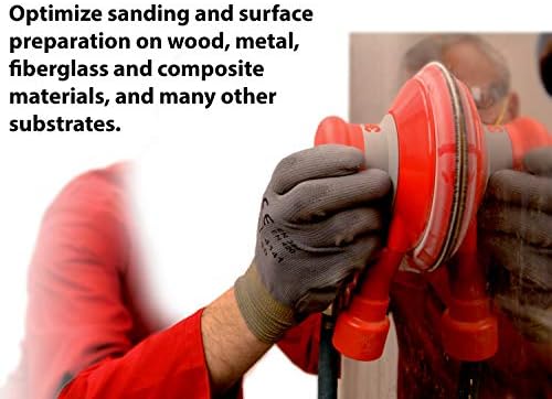 3M Self-Generated Vacuum Random Orbital Sander, 20327, 6 in, 3/16 in Orbit