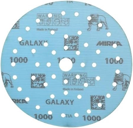 Mirka - Sandpaper - Galaxy Multifit 6 inch 1000 grit 50 Pack