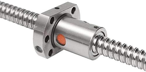 25mm Ballscrew SFU2504 RM2504 Anti Backlash Ball Screw Length 72.44 inch / 1840mm 4mm Pitch with Nut (with Standard End Machining for BK/BF20), High Precision Part for CNC Machine