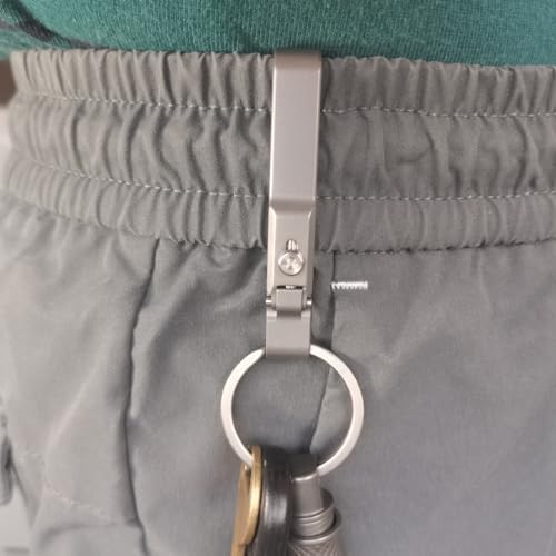 BANG TI Mortise Lock Design Belt Key Clip For Key rings (Patented)