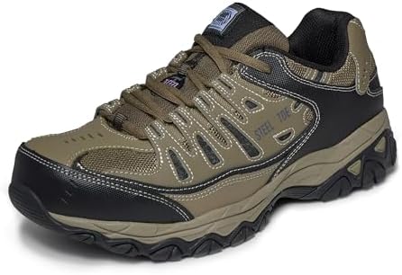 Skechers Men's Cankton Steel Toe Lace Up