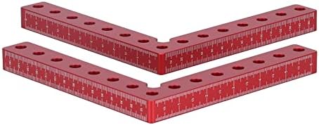 Woodworking, 90° Positioning Square, Durable Device for Accurate Right Angle Measurement for Boxes, Photo Frame, Aluminium Alloy (160 mm)