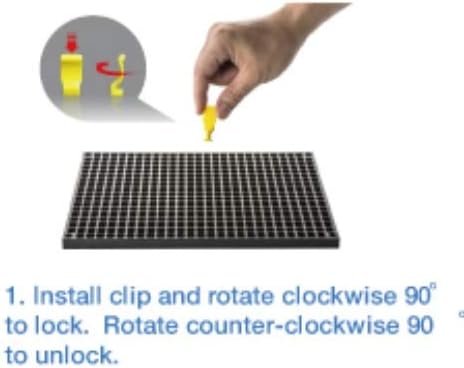 Organizer Genie - Four Blue Pegboard Set to organize your Sockets, Wrenches, Pliers, Screwdrivers, Bits and All Other Tools Large
