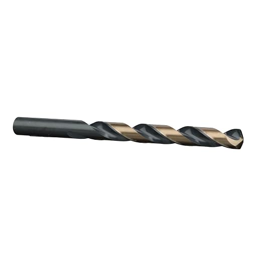 Drill America - KFD29J-PC 29 Piece Heavy Duty High Speed Steel Drill Bit Set with Black and Gold Finish in Round Case (1/16" - 1/2" x 64ths), KFD Series