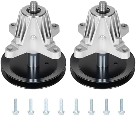 918-06991 618-06991 Spindle Assembly for MTD Troy Bilt Bronco Pony 42 TB42 MTD CraftsMan 42" Deck T1000 T1200 T1400 T1300 T1800 LT4200 CLT42G CLT42H T130(2 Pack)