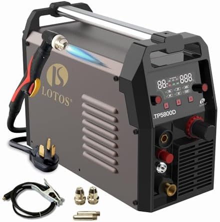 LOTOS LTP5800D 58A Non-Touch Pilot Arc Plasma Cutter 110V/220V