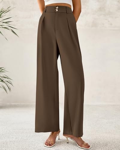 BTFBM Wide Leg Dress Pants Women Business Casual Outfits