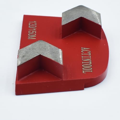 Twin Arrow Segments Diamnd Metal Grinding Disc for Lavina Edco Onfloor Grinder (Pack of 3)