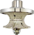 V30 Diamond Full Bullnose Profile Wheel Diamond Hand Profiler Router Bit Wheel Vacuum Brazed with 5/8-11 Thread for Grinder Polisher Granite Marble Concrete and Countertop Edge Shaping