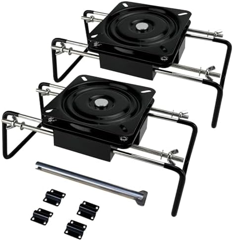 Metal Boat Seat Clamp with Swivel