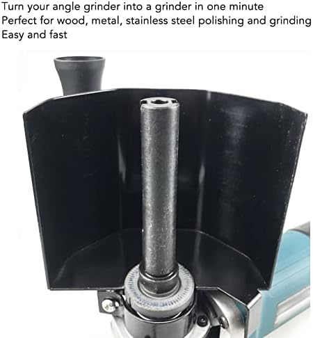Burnishing Polishing Machine, Handheld Metal Burnishing Machine with Polishing Wheel, Electric Sander Polisher Angle Grinder Polishing Machine Accessories for Wood, Metal
