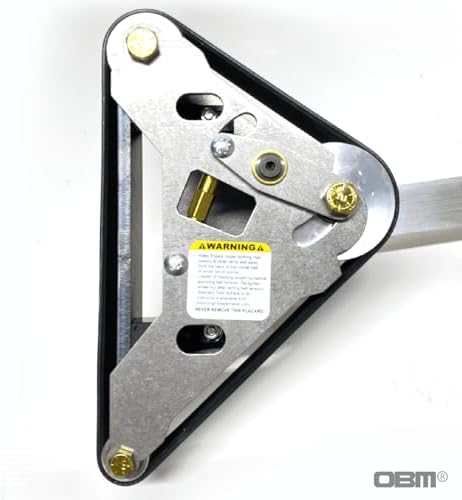 OBM Rotary Platen Attachment – 1”, 2”, 3” Wheel Sizes – Concave & Light Contact Grinding – Stainless Side Plates, 1.5” Tooling Arm Included